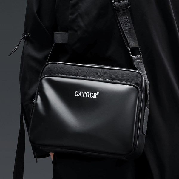 Geanta de umar barbati din piele ecologica model nou