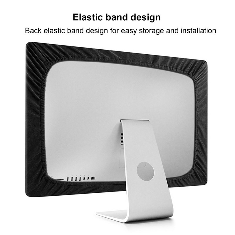 Elastīgs putekļu necaurlaidīgs poliestera aizsargapvalks 21 27 collu datora ekrānam iMac Macbook Pro Air Samsung HP Dell Lenovo