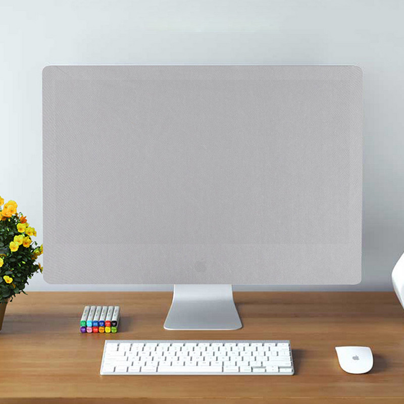 Elastīgs putekļu necaurlaidīgs poliestera aizsargapvalks 21 27 collu datora ekrānam iMac Macbook Pro Air Samsung HP Dell Lenovo