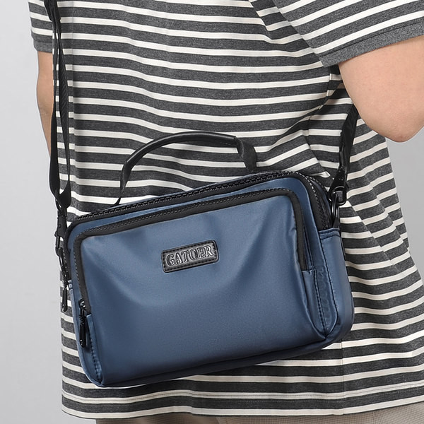 Viacpriestorová ležérna pánska taška