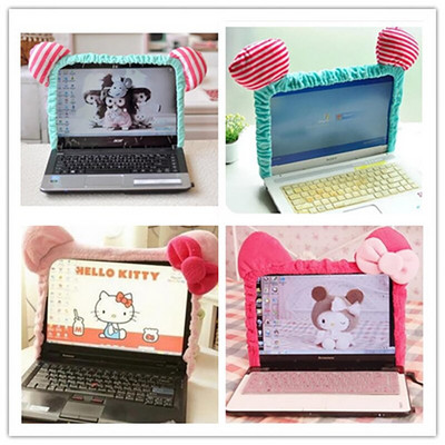 Cute Dust-proof Computer Surrounding Notebook Monitor Decorative Cover Protective Cover Monitor Dust Cover Protective Cover