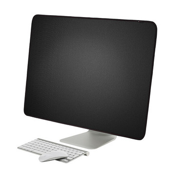 Προστατευτικό κάλυμμα σκόνης οθόνης υπολογιστή 21 ιντσών 27 ιντσών μαύρο πολυεστέρα με εσωτερική μαλακή επένδυση για οθόνη LCD Apple iMac LA001