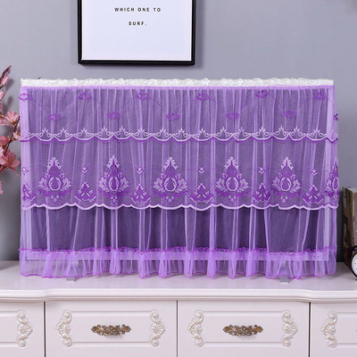 Kryt na televízor No Take The Desktop Hanging Univerzálny kryt na LCD televízor, čipkovaný kryt na televízor, látkový kryt na televízor