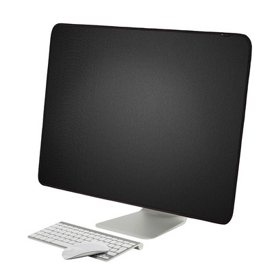 21 inch 27 inch Black Polyester Computer Monitor Dust Cover Protector with Inner Soft Lining for Apple iMac LCD Screen
