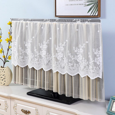 Dodaci za kućnu dekoraciju Poklopac za TV Poklopac za prašinu LCD Zaštita za monitor računala za obješeni stolni zaslon Zakrivljeni tip zaslona