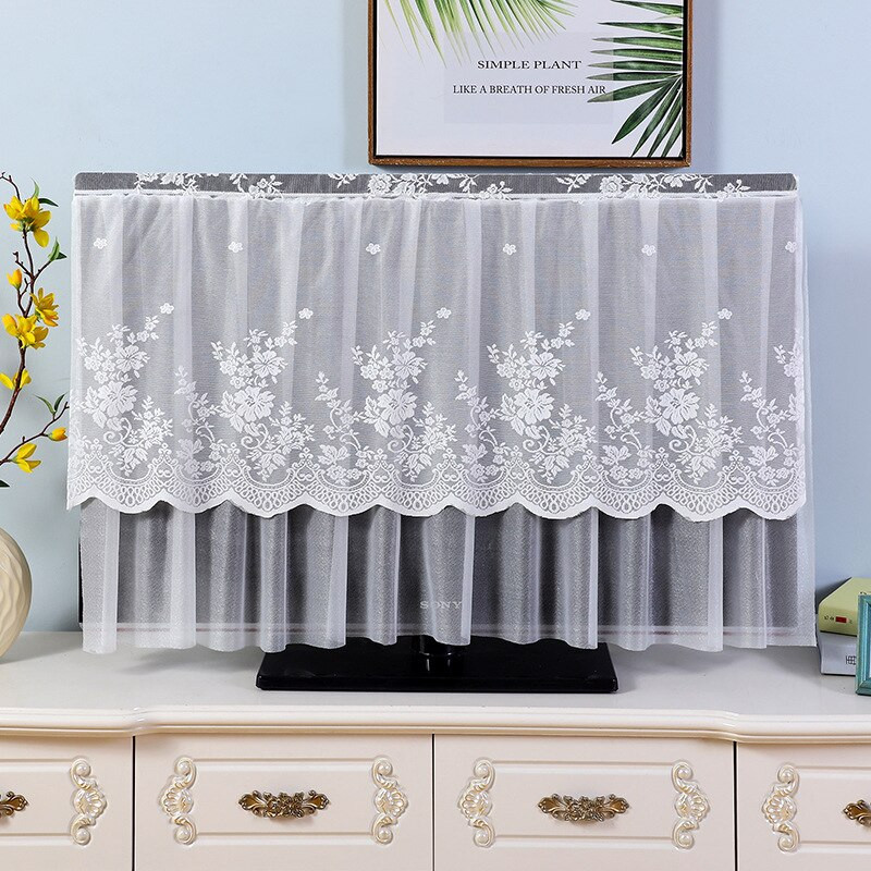 Dodaci za kućnu dekoraciju Poklopac za TV Poklopac za prašinu LCD Zaštita za monitor računala za obješeni stolni zaslon Zakrivljeni tip zaslona