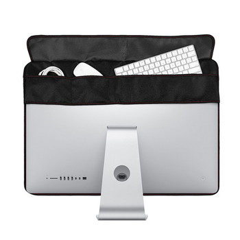 21 и 27-инчов полиестерен компютърен монитор Протектор против прах с вътрешна мека подплата за Apple iMac LCD екран Мишка Прахозащитно покритие