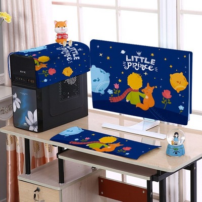 3 ks/sada 19-32-palcových krytov na počítač, kórejských pastoračných látok, roztomilých kreslených LCD krytov, uterákov na ochranu pracovnej plochy počítača