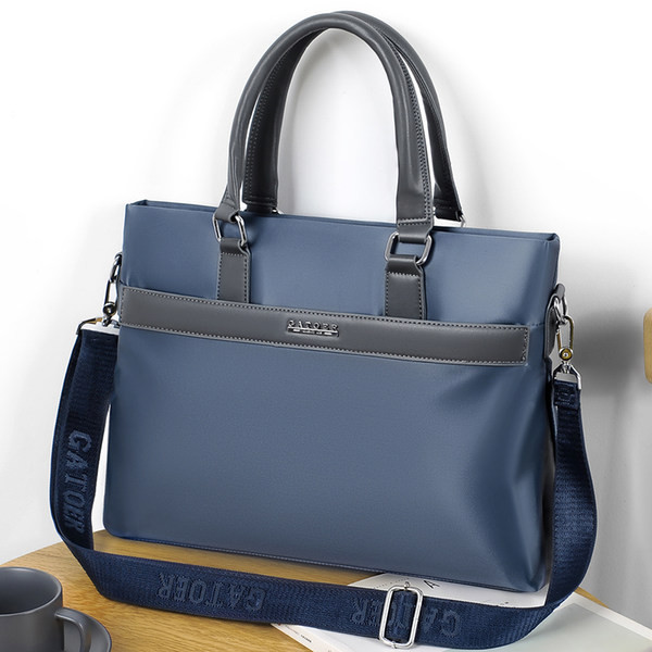 Pánska textilná štvorcová taška