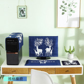 3 bucăți 19-27 inchi monitor din pânză elastică antipraf computer desktop husă de praf simplă antipraf ultrasubțire teacă de protecție moale