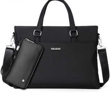 Textilná biznis taška s rúčkou cez rameno