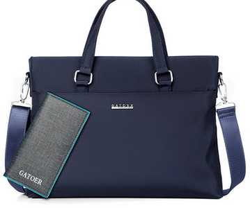 Textilná biznis taška s rúčkou cez rameno