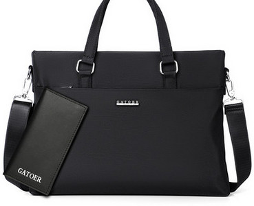 Textilná biznis taška s rúčkou cez rameno