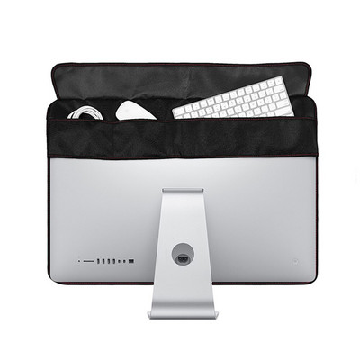 Vrući 21 i 27 inčni crni poliesterski monitor za zaštitu od prašine s mekom unutarnjom podstavom za Apple iMac LCD zaslon B027