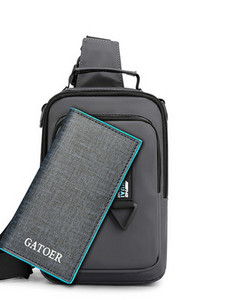 Pánska textilná taška cez rameno