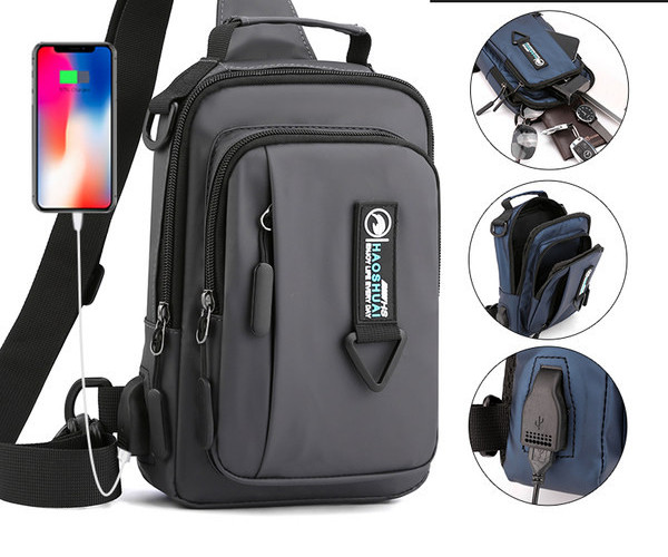 Pánska textilná taška cez rameno