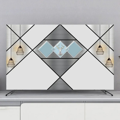 Nový severský moderný štýlový kryt na televízor, kryt na obývačku, kryt na televízor, handrička na prach, 55 palcov, 65 palcov, domáci LCD, horúci výpredaj