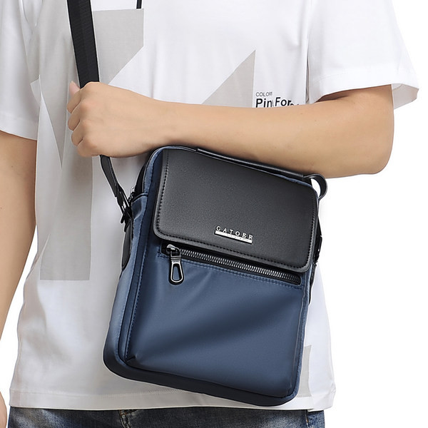 Naujo modelio vyriška odinė rankinė ant pečių