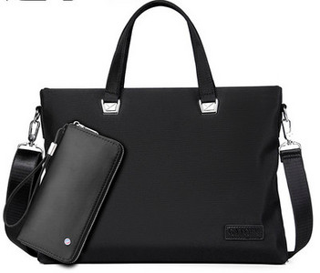 Textilná pánska taška s logom - s veľkou kapacitou