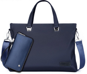 Textilná pánska taška s logom - s veľkou kapacitou