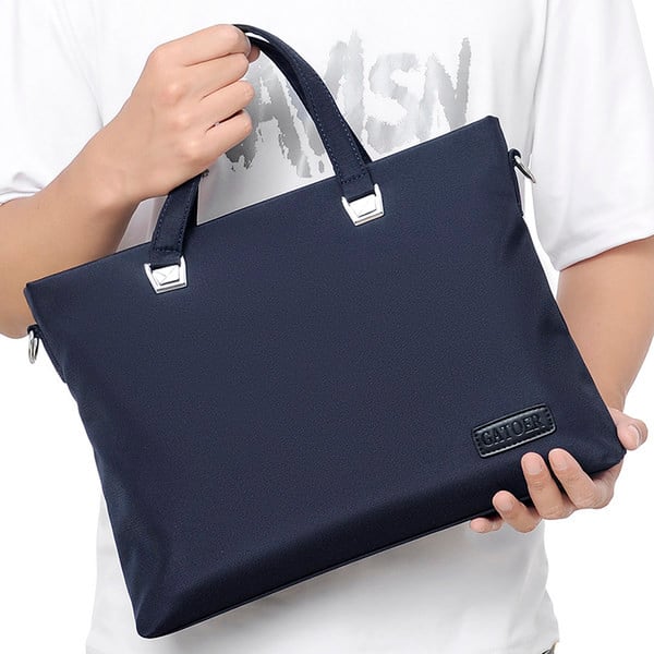 Textilná pánska taška s logom - s veľkou kapacitou