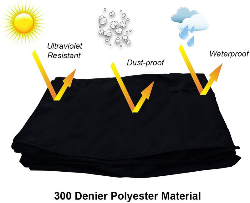 600D Oxford tkanina Vanjski TV poklopac Monitor Poklopac za prašinu Bazen TV Vodootporni poklopac TV štitnici za ekran