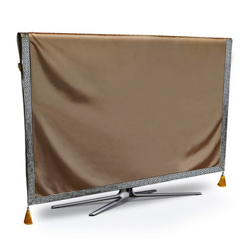 2021 Νέο απλό κάλυμμα τηλεόρασης μόδας για τη σκόνη Πολυτελές καθαρό αδιάβροχο κάλυμμα μαξιλαριού τηλεόρασης LCD LED Plasma με προστασία από τη σκόνη