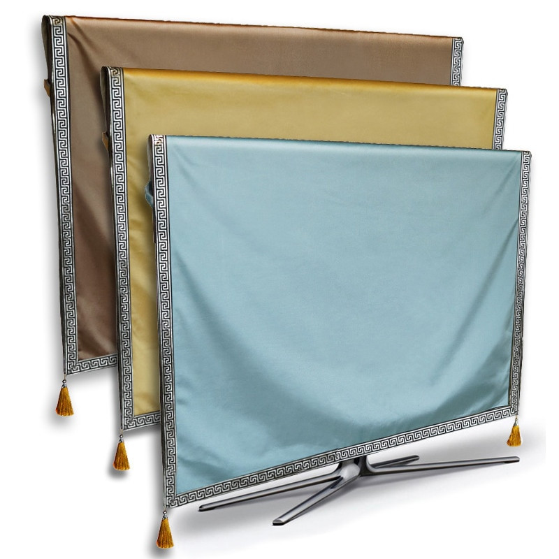 2021 új egyszerű divatos TV porvédő luxus tiszta időjárásálló porálló védő LCD LED plazma televízió párnahuzat