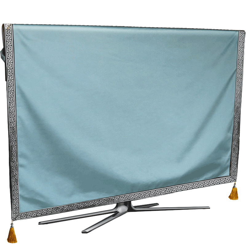 2021 új egyszerű divatos TV porvédő luxus tiszta időjárásálló porálló védő LCD LED plazma televízió párnahuzat