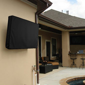 Lauko televizoriaus ekrano dangtelis nuo dulkių vandeniui atsparus dangtelis Aukštos kokybės Oksfordo televizoriaus dėklo televizoriaus dangtelis nuo 22`` iki 38`` colių