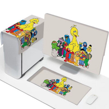 Νέο Cartoon Ταμπλέτες Οθόνης Επιτραπέζιου Υπολογιστή για οικιακή χρήση Επίπεδη οθόνη Κάλυμμα οθόνης Θήκη Κάλυμμα σκόνης τηλεόρασης Προστατευτικά φορητού υπολογιστή Μαλακή επένδυση