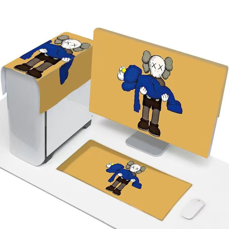 Νέο Cartoon Ταμπλέτες Οθόνης Επιτραπέζιου Υπολογιστή για οικιακή χρήση Επίπεδη οθόνη Κάλυμμα οθόνης Θήκη Κάλυμμα σκόνης τηλεόρασης Προστατευτικά φορητού υπολογιστή Μαλακή επένδυση