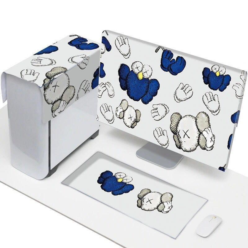 Νέο Cartoon Ταμπλέτες Οθόνης Επιτραπέζιου Υπολογιστή για οικιακή χρήση Επίπεδη οθόνη Κάλυμμα οθόνης Θήκη Κάλυμμα σκόνης τηλεόρασης Προστατευτικά φορητού υπολογιστή Μαλακή επένδυση