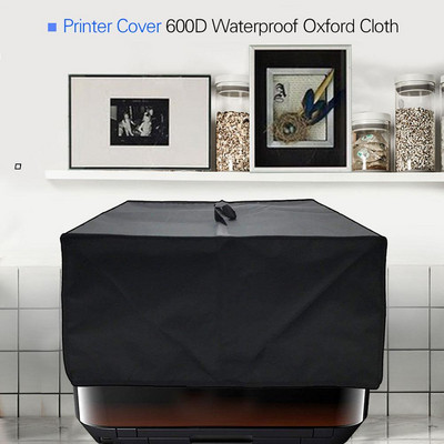 Printer Dust Cover 600D Waterproof Oxford Cloth Scanning Machine Dust Cover Photo Scanner Copier Cover For Canon HP Epson