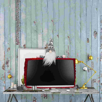 1 бр. Капак за компютър Коледен бордюр Корица Коледна украса за маса Gnome Коледни орнаменти