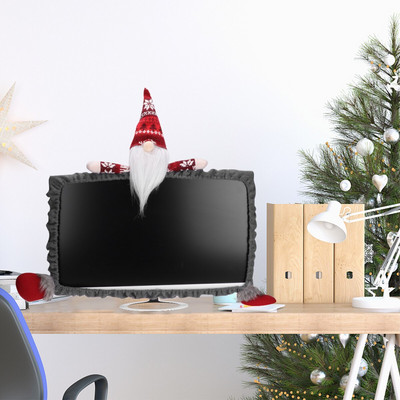 Κάλυμμα υπολογιστή 1 τμχ Χριστουγεννιάτικο κάλυμμα περιγράμματος Χριστουγεννιάτικο Διακόσμηση Τραπεζιού Χριστουγεννιάτικα Στολίδια Gnome