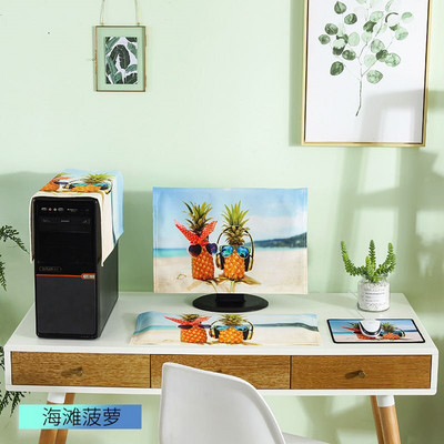 Stolný počítač 3 ks 19-27 palcový elastický handričkový monitor prachotesný jednoduchý prachotesný ultratenký mäkký ochranný plášť