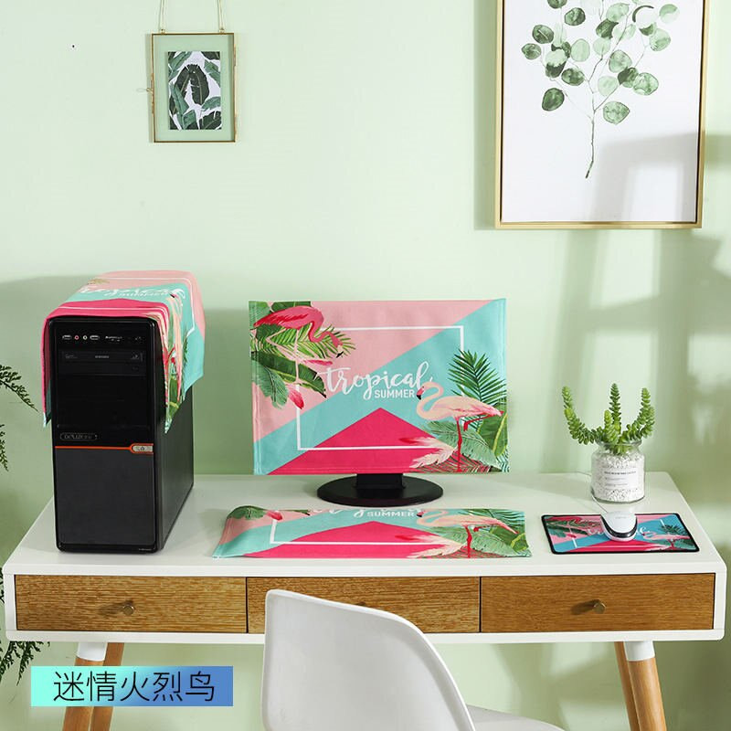 Stolný počítač 3 ks 19-27 palcový elastický handričkový monitor prachotesný jednoduchý prachotesný ultratenký mäkký ochranný plášť