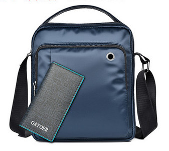 Textilná pánska taška cez rameno z vodeodolného materiálu