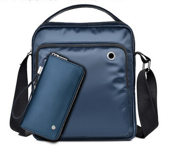 Textilná pánska taška cez rameno z vodeodolného materiálu