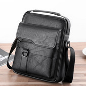 Pánska ležérna taška z eko kože s nápisom