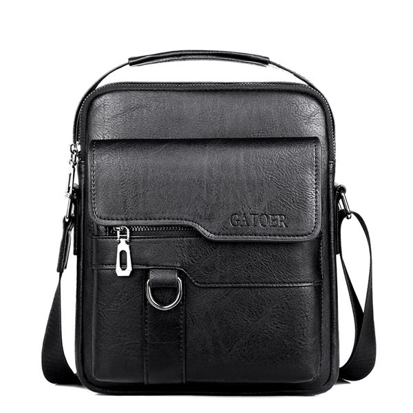 Pánska ležérna taška z eko kože s nápisom