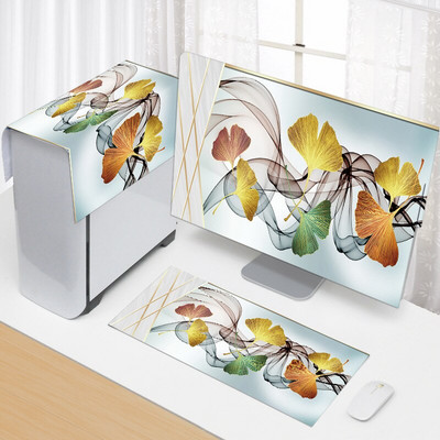 3PCS Νέου ευρωπαϊκού στυλ Απλό κάλυμμα υπολογιστή Κάλυμμα σκόνης Κάλυμμα επιτραπέζιου υπολογιστή Οθόνη LCD Προστατευτικό κάλυμμα υποδοχής πληκτρολογίου