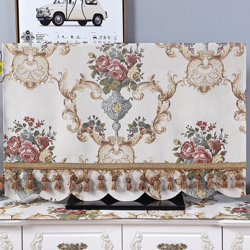 Visokokvalitetni poklopac za LCD TV Poklopac za prašinu zakrivljene površine Vodootporni monitor za kućanstvo 32-75 inča Vanjski poklopac Kupaonski TV