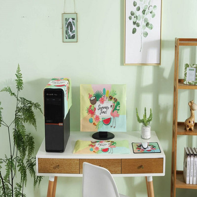 3 ks 19-27 palcový elastický handričkový monitor prachotesný počítačový stolný počítač jednoduchý prachový kryt prachotesný ultratenký mäkký ochranný plášť