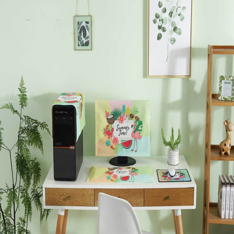 3 ks 19-27 palcový elastický handričkový monitor prachotesný počítačový stolný počítač jednoduchý prachový kryt prachotesný ultratenký mäkký ochranný plášť