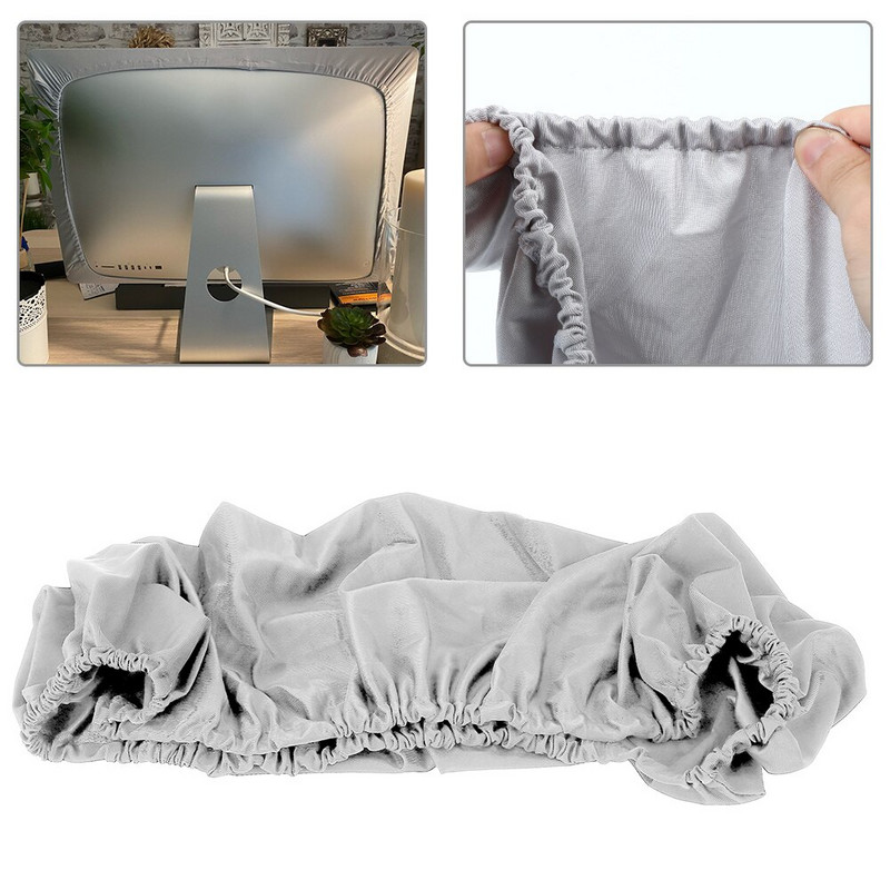 Poliester flexibil rezistent la praf pentru husă de protecție pentru monitor de 27 inchi pentru computer IMac Macbook Pro Air capac antipraf