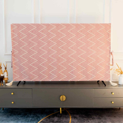 Nový kryt na televízor, univerzálny ochranný kryt na plochú obrazovku, závesný uterák na LCD televízor, 32-70 palcov, vynikajúce dekorácie do obývačky