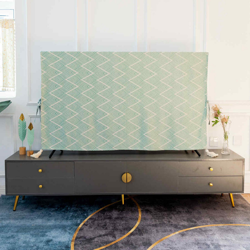 Nový kryt na televízor, univerzálny ochranný kryt na plochú obrazovku, závesný uterák na LCD televízor, 32-70 palcov, vynikajúce dekorácie do obývačky