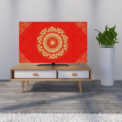 GoodTop Husă de protecție pentru TV Husă de protecție împotriva prafului pentru agățat de uz casnic TV LCD Prosop de praf 32-70 inchi Husă pentru televizor cu dimensiuni multiple